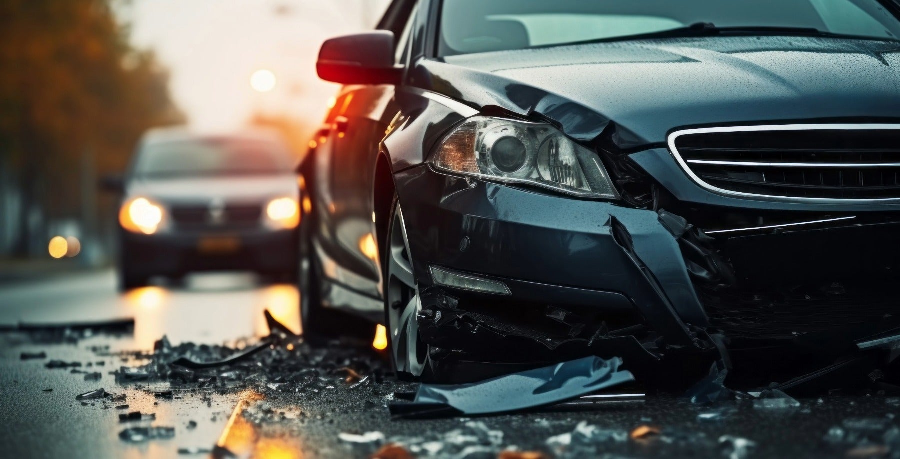 Front of Vehicle After Collision