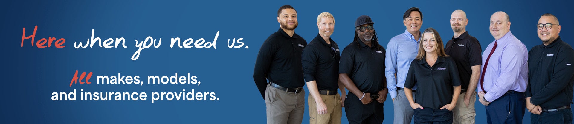 Passport Collision Center Homepage Hero Image